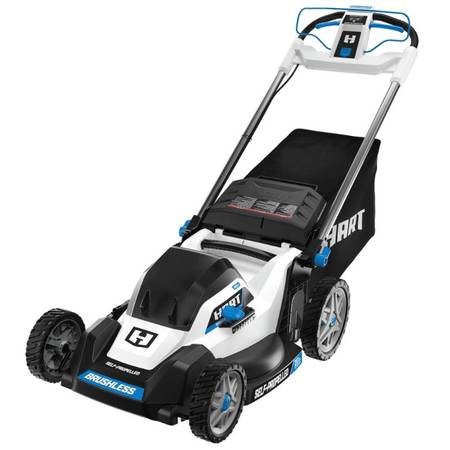 TODAY ONLY-NEW HART 40-Volt Cordless Brushless 20 inch Push Mower Kit 1