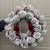 Christmas Wreath - White Pinecones with Cardinals and Berries 1 thumbnail