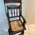 Antique English  highchair / rocker convertible 3 thumbnail