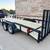 Cotter 7x20 7K tandem axle tube rail dovetail trailer w/ HD gate 4 thumbnail