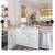 SINKOLOGY Bradstreet II Farmhouse White Fireclay Kitchen Sink 10 thumbnail
