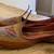 Antique Turkish leather Moorish Mughal embroidered shoes 12” long 3 thumbnail