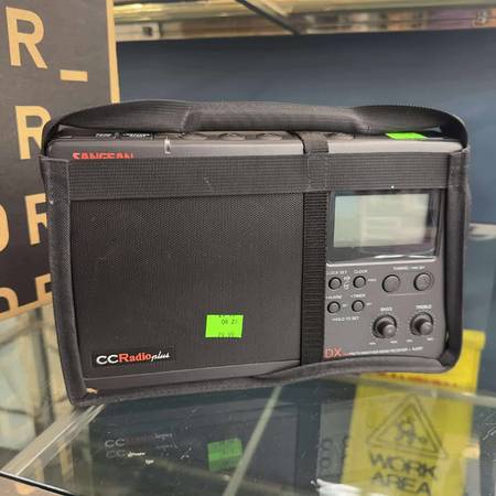 Sangean CCRadio Plus DX AM/FM/TV/Weather Band Receiver in a carry case 1