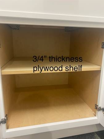 Solid Wood Kitchen Cabinet 1