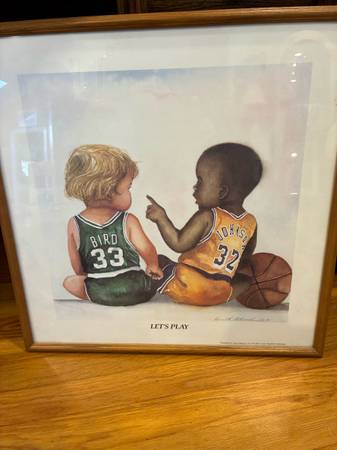 Bird/Magic autographed by artist Kenneth Gatewood 1993 art work babiez bird and 1