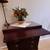 Antique Solid Mahogany Georgetown Galleries Server 4 drawer with shelf 5 thumbnail