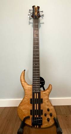 1990's area Korean made Tobias 5 string bass - musical