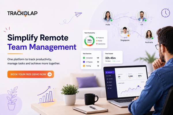 Boost Remote Team Productivity with TrackOlap 1