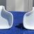 2 Salvage White Porcelain Bathroom Fixture Curvilinear Soap Dishes 1 thumbnail