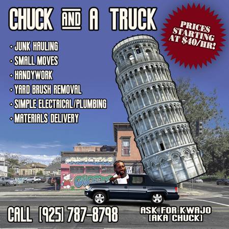 🛻 $40/HR and UP 💸 SMALL MOVES 📦 DUMPING 💪🏿 HANDYMAN 📦 1