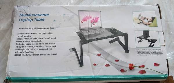 Computer Laptop Adjustable Folding Table 1