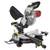 NEW Chicago Electric 10" 15 Amp Sliding Compound Miter Saw And Stand 3 thumbnail