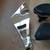 New Passenger Chrome Armrests w/ Cup Holder for Harley 1997-2013 2 thumbnail
