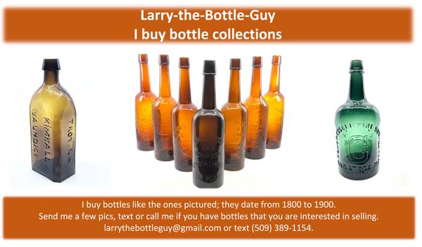 WANTED - Old Cork Top Bottles! $$$ 1