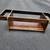 54" vintage 1970s Italian walnut coffee table FRAME MCM Danish modern 1 thumbnail