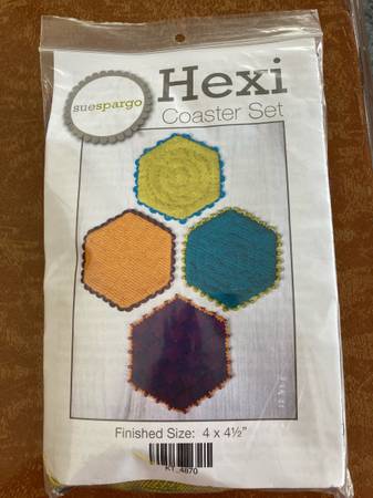 Hexi Coaster Kit By suespargo 1