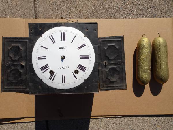 Mobier weight driven wall clock 1