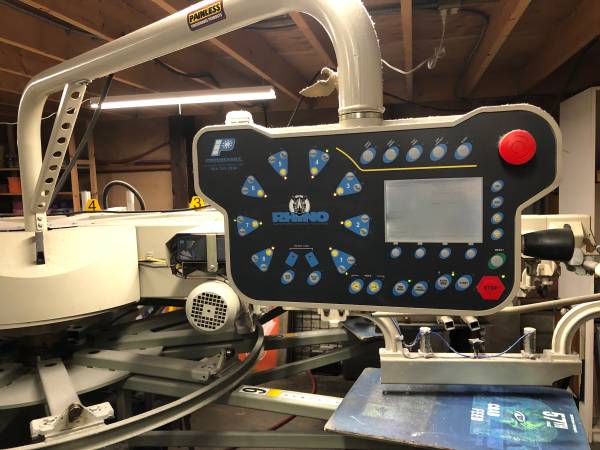 Entire T-shirt printing shop 1