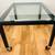 Room&Board PARSONS Dining Table Glass Top with Casters 1 thumbnail