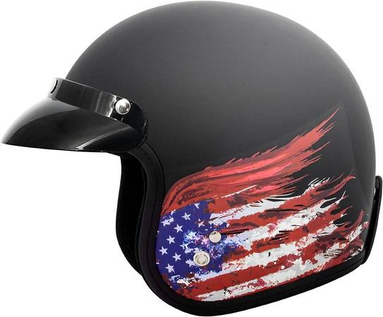 XL 3/4 open face helmet 1