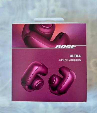 ***Original Bose Ultra Wireless Bluetooth Open  Earbuds - Plum 1