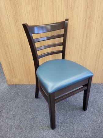 100 free solid wood dining chairs-Good condition excellennt quality 1