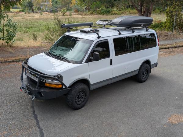 2007 Chevy Express 3500 Van with Quigley 4wd 1