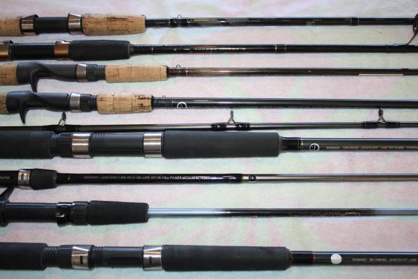 Shimano Fishing Rods Spinning Casting Trolling 1