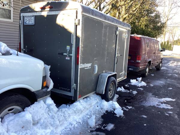 Enclosed Lawn Trailer 1
