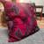 Large Woven KILM PILLOW: Geometric Textile Design . [Sofa-Bed-Floor] 1 thumbnail