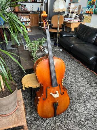 4/4 handmade cello 1