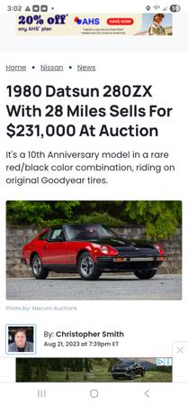 1979 Datsun 280zx GL tops 5 speed manual rebuilt 1