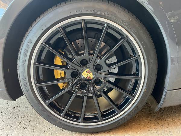 LLANTAS PORSCHE PANAMERA SPORTPLUS NEGRO BRILLO 20" + NEUMÁTICOS, TPMS, TAPAS - $3.999 (Auburn)63440042169601123