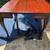 Vintage Waterside Oxford Cherry Claw Foot Flip Top Game / Console Table 7 thumbnail