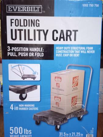 Folding Ultilty Cart / Moving Dolly 1