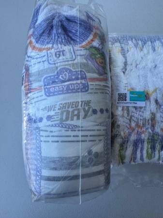 Pampers Easy Ups (Diaper) Training Underwear 5T-6T (46/pr) New w/o Box 1