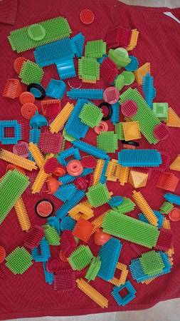 Lot of bristle blocks 1