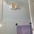 Rare Vintage Bathroom Clock 12" x 2 " x 8" 3 thumbnail