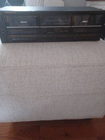 Scott dual casette tape recorder 1