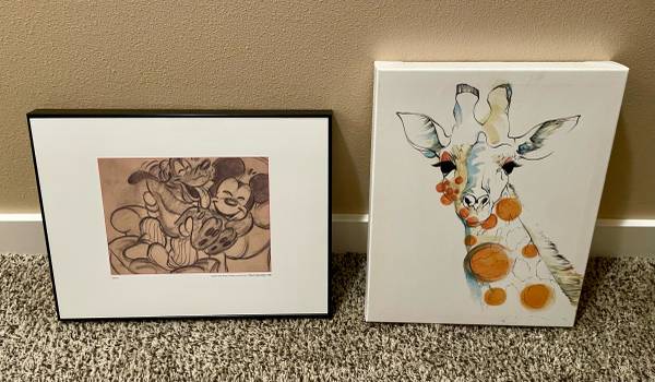 Kids Wall Art Canvas Decor 1