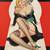 1980 Peter Driben "PIN-UPS - A PEEK INTO THE PAST" Large Poster. 2 thumbnail