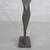 Boris Kramer Vtg "Carpe Diem" Hand Forged Steel Sculpture 9 1/2" Tall 3 thumbnail