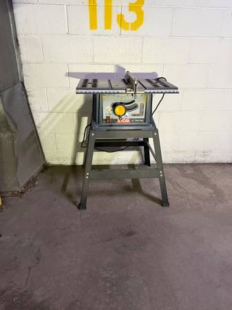 Ryobi 10” table saw 1