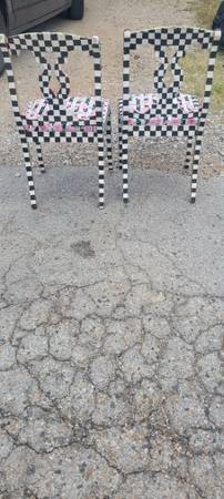 2 antique painted chairs (Bridgeport)63852007128835120