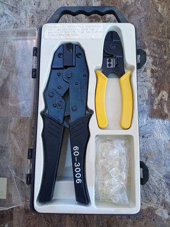 Modular plug termination kit 1