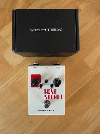Vertex Tone Secret Overdrive Pedal 1