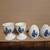 Vintage Blue & White - Egg Cups, Salt & Pepper Shakers 1 thumbnail