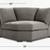 Crate & Barrel 4pc Axis Sectional 2 thumbnail