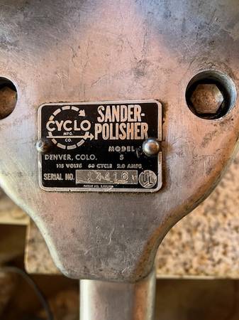 CYCLO BUFFER/polisher/sander model 5 1