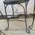 Set of four Antique 1890 Ice Cream Parlor Chair Oak Seat Twisted Wire 4 thumbnail